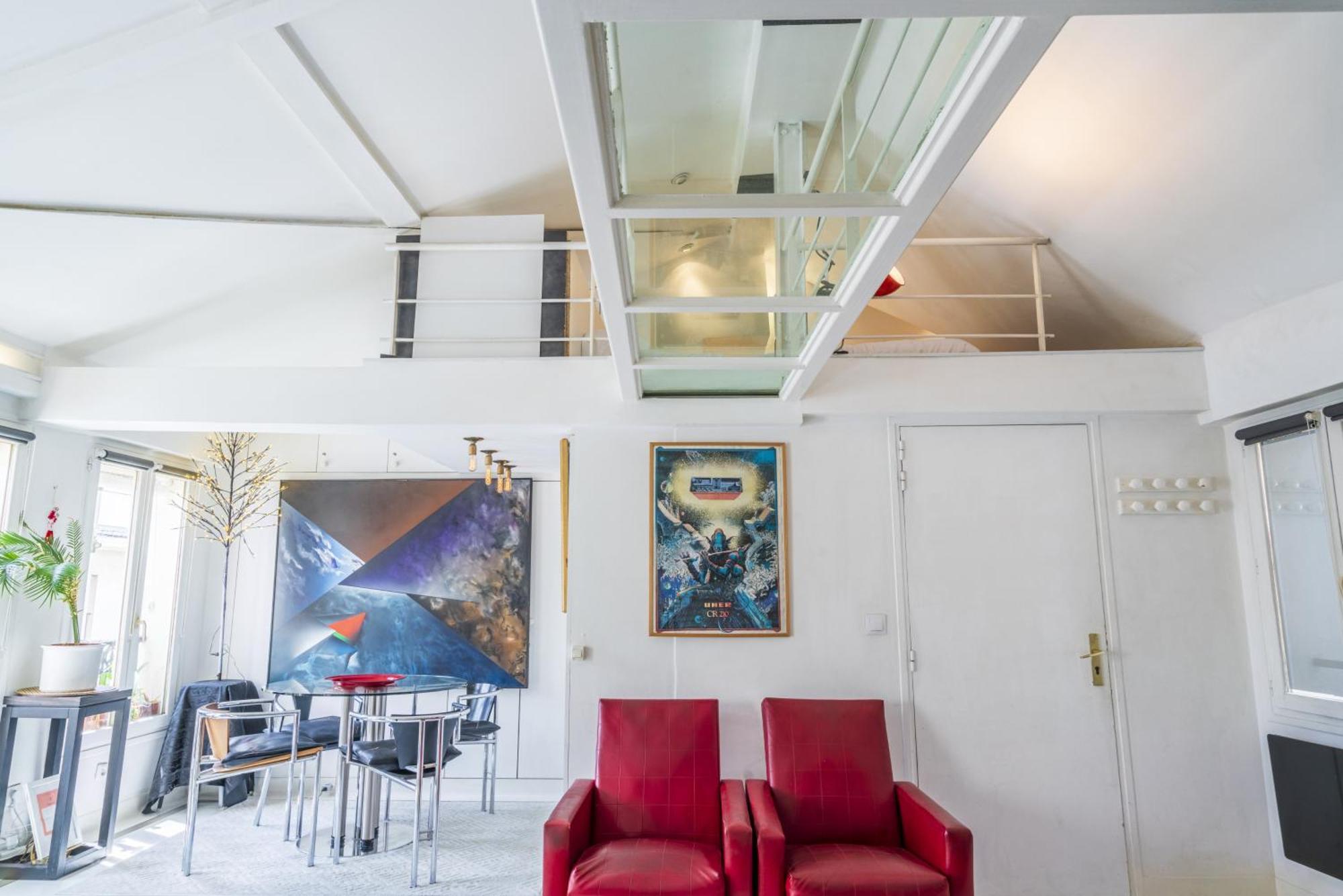 Appartement Loft Beaubourg - Marais à Paris Extérieur photo