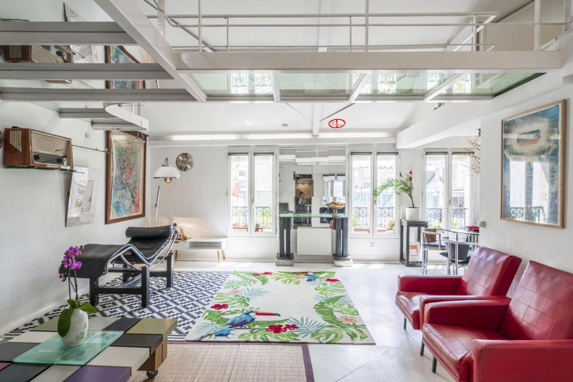 Appartement Loft Beaubourg - Marais à Paris Extérieur photo