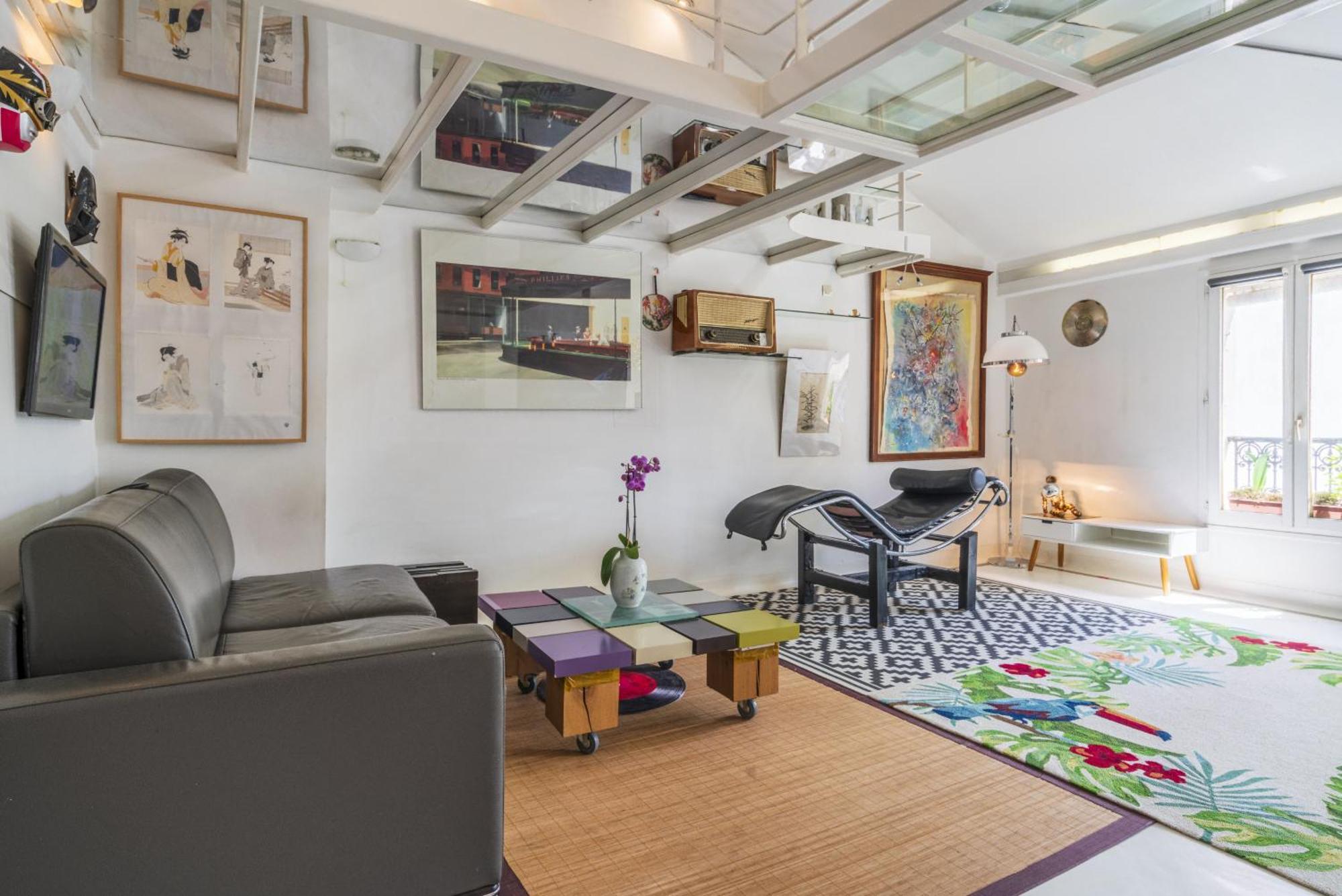 Appartement Loft Beaubourg - Marais à Paris Extérieur photo
