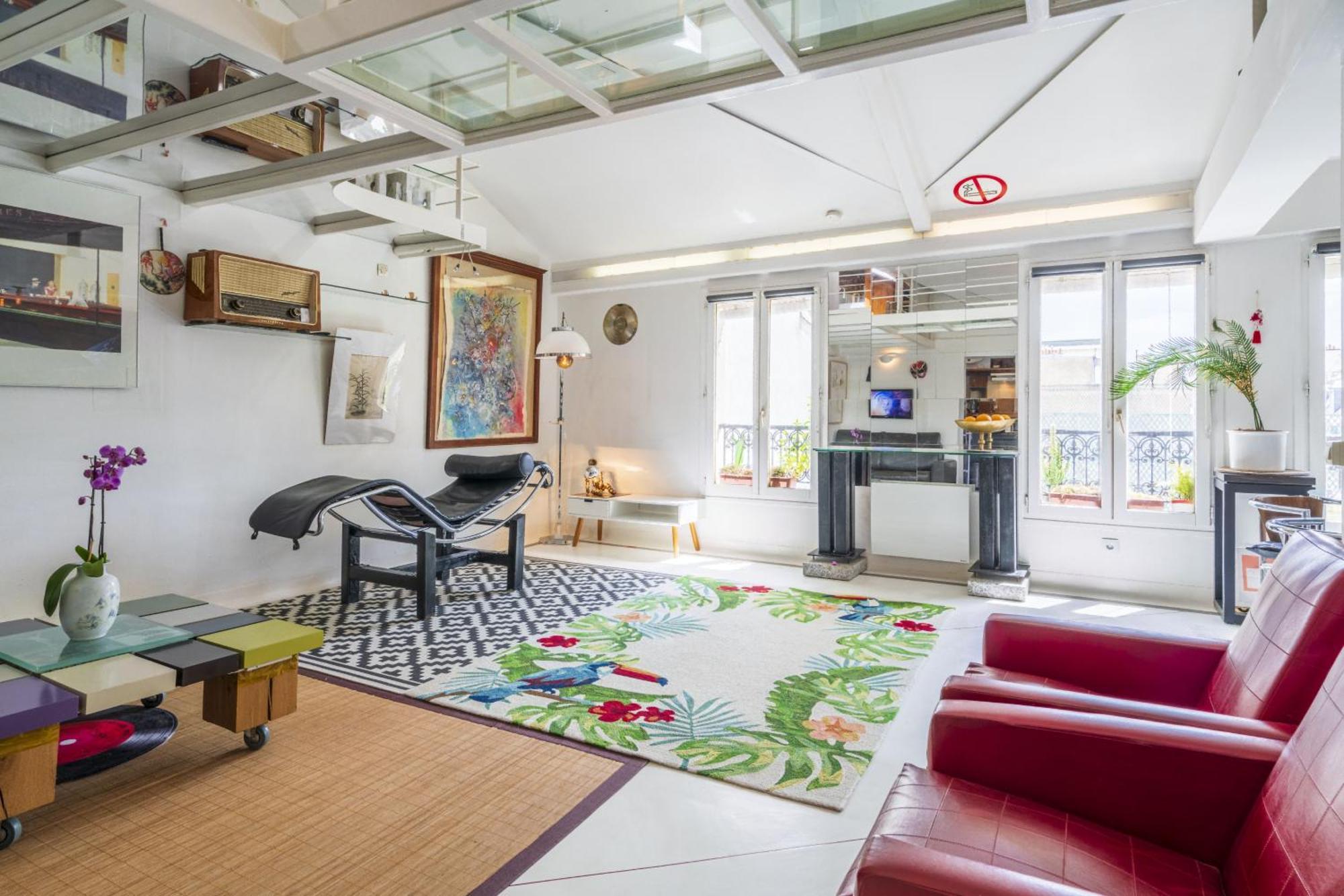 Appartement Loft Beaubourg - Marais à Paris Extérieur photo