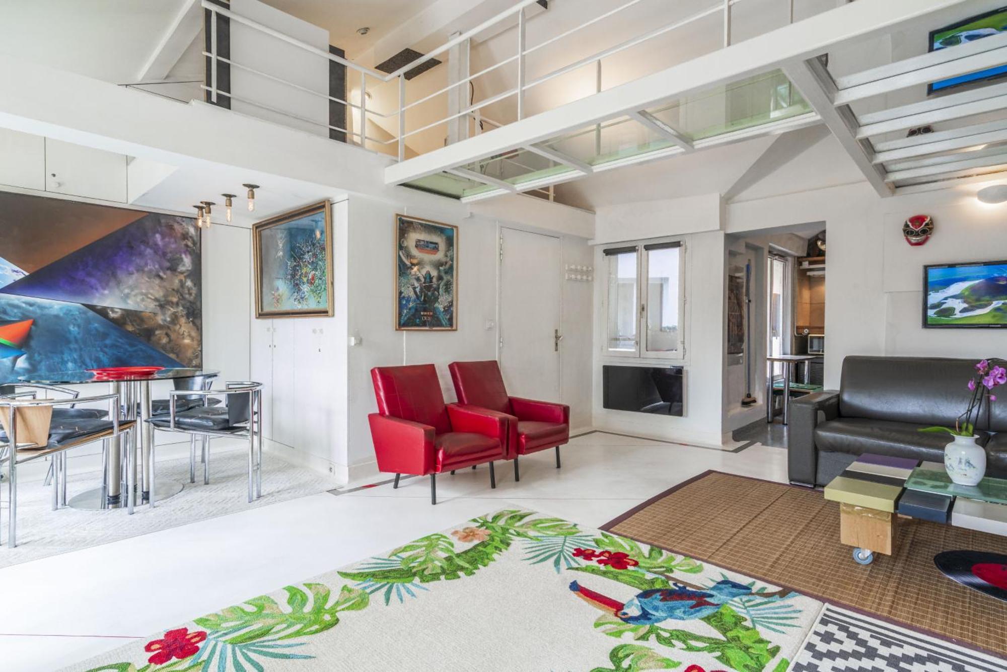 Appartement Loft Beaubourg - Marais à Paris Extérieur photo